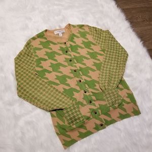 Isaac Mizrahi | Geometric Cardigan